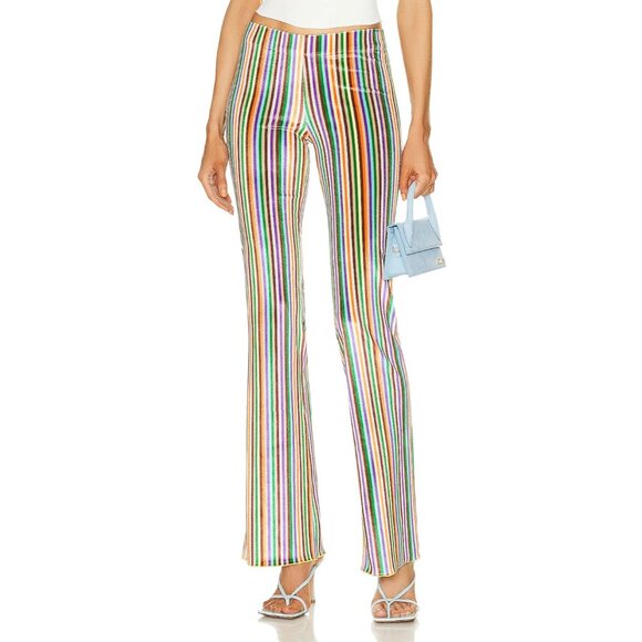 SIEDRES Pants - SIEDRES Flo Pant Velvet Stripe Size 38 Medium